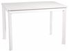 НЕЛЬСОН-110(155)х68, стол раздвижной со стеклом, Белый оптивайт/Белый