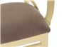 Кресло полумягкое "Соло" венское (Тон 10 Слоновая кость RAL 1015 / ткань:Бренди латте)