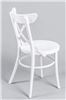 Стул венский Terra (белый) жесткое сиденье