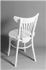Стул венский Uranus (белый) жесткое сиденье