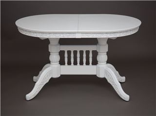Стол обеденный Флорес-1300 (белый)