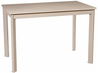 НЕЛЬСОН-110(155)х68, стол раздвижной со стеклом, Каппучино/Каппучино
