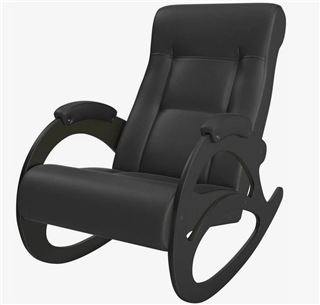 Кресло-качалка Орион 4 (кожзам Дунди-109 / Венге / БЛ)