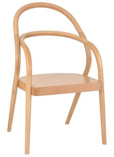 Полукресло венское Orion (натуральный) жесткое сиденье