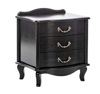 Тумбочка прикроватная "Джульетта" 3 ящ. (венге) Вис