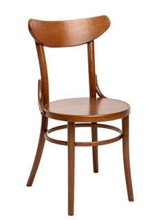 Стул венский Луна (светлый орех) жесткое сиденье