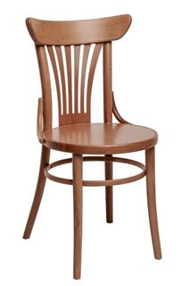 Стул венский Уран (светлый орех) жесткое сиденье